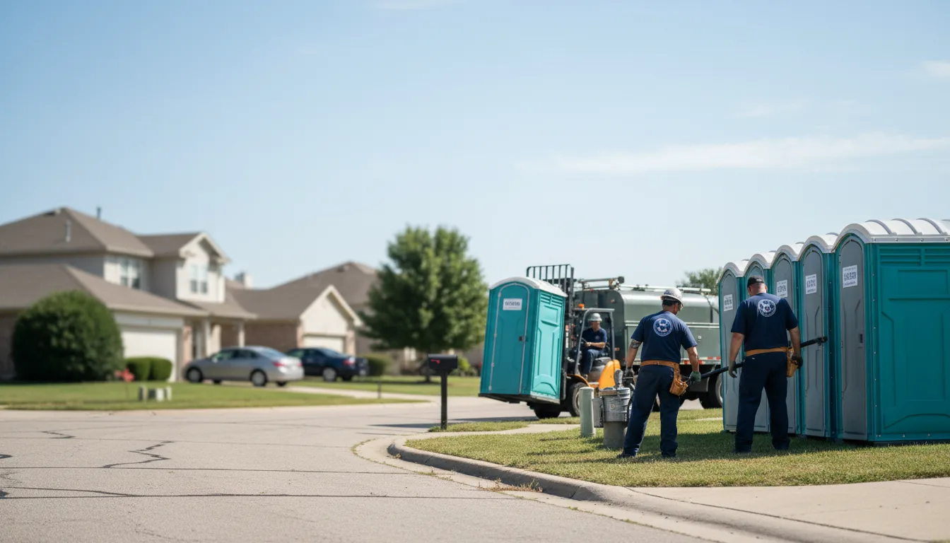 Porta Potty Rental in Shepherdsville, KY near me